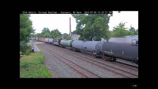 CSX Manifest Train at Fairport