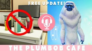 The Plumbob Cafe | Episode 3 | Lana CC Finds news, Free Sims Update, & guest Simelation