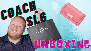 Another Unboxing! | COACH SLG UNBOXING! | David's Closet