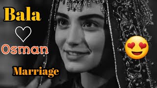 Osman ghazi Marriage💑  Bala Hatun ||❤ Second Marriage Malhun Hatun Bala Hatun Sad😔 Whatsapp Status😢