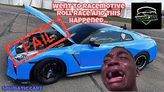 I took my R35 GTR to Racemotive Poconos 1/3 Mile Roll Race and this happened...