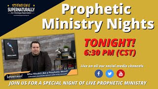 Prophetic Ministry Night - November