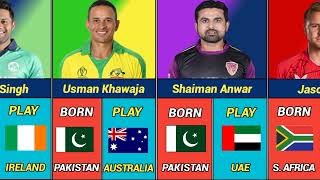 Cricket Players Who Didn't Play For Their Country Of Birth || Cricketers Who Play For Other Country