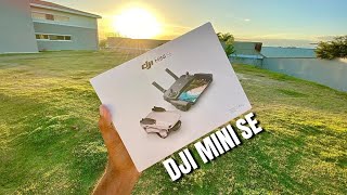 DRONE DJI MINI SE -  Vale a pena? TESTE de VOO e CÂMERA!