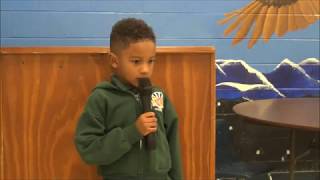 First Grade Public Speeches 2018