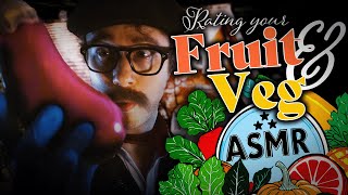 Rating Your Fruit & Vegetables ASMR Competition Roleplay | Puns & Tapping Sounds for Sleep