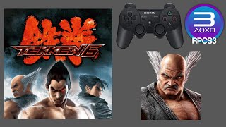 Tekken 6 (PlayStation 3) - Arcade Mode - Heihachi Gameplay (RPCS3)