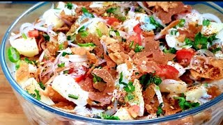 Easy  and tasty  chat Patti chana chaat for Ramadan. مزیدار  چناء چاٹ