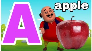 A for Apple B for Ball l ABCD LKG l nursery rhymes l एबीसीडी l abcd cartoon