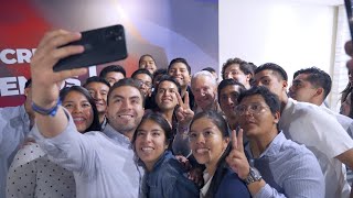 En Puebla hay ánimo y ganas para que rescatemos México