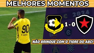 BERNÔ SEGUE VIVO! SÃO BERNARDO 1 X 0 BOTAFOGO-PB | GOL E MELHORES MOMENTOS | SÉRIE C 2024