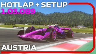 F1 24 AUSTRIA Hotlap + Setup (1:03.089) 💪