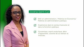 Profils en bref - Jovena Saint-Cyr