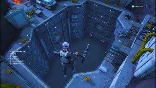 OPENING UP The BUNKER Inside the VOLCANO In FORTNITE!! (Glitch)