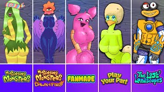 All Monster Ethereal Workshop Vs Play Your Part Vs MPG | My Singing Monster #msmpyp2024