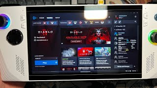 Diablo IV runs great on the Asus ROG Ally