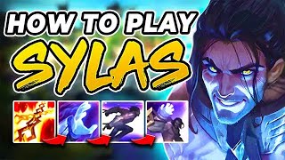 HOW TO PLAY SYLAS AND CARRY EVERY GAME - League of Legends