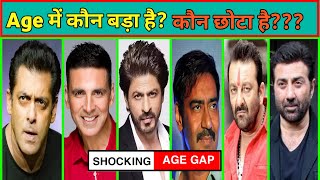 shocking age gap bollywood actors Salman khan|Akshay Kumar|Ajay Devgan|Sunny Doel