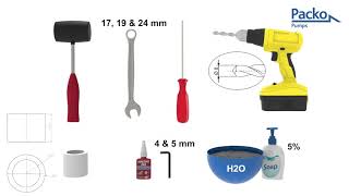 Assembly with double sealing: ICP3, FP3, MCP3 & MFP3