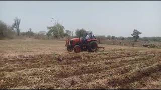 Kubota 45hp demo Kubota MU4501 tractor demo with cultivator Demo Kubota 45 hp