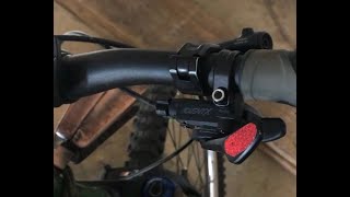 Microshift Advent X shifter function review.