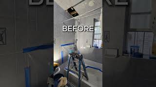 Bathroom Ceiling Sheetrock Work Completed | Flix Handyman #shortsfeed #shorts #shortsviral