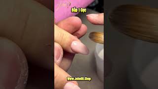 Cách đắp 1 cục nhanh #instanails #nails #nailsnailsnails