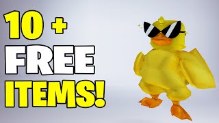 HURRY! GET 10+ FREE ITEMS IN ROBLOX NOW! 🥳😎