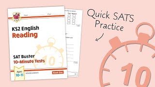 Quick, 10-minute SATS practice — from CGP!