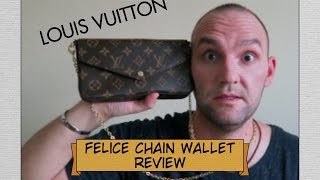 Louis Vuitton - FELICIE Chain Wallet Unboxing and Review