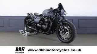 Triumph Bobber Black - DBH Motorcycles Stock - Walk Around