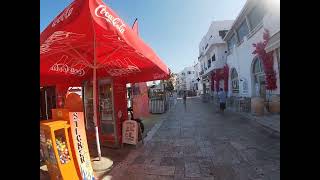 Morning walk along Naxos waterfront, July 2023 @ Strolling Places.