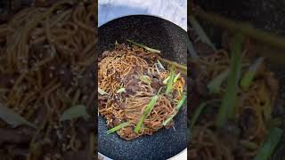 MONGOLIAN BEEF NOODLES - BETTER THAN TAKEOUT!