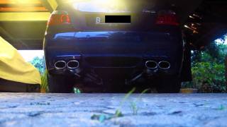 E60 M5 with Eisenmann Race Exhaust - Cold Start