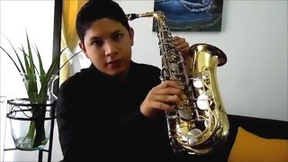 Escala Cromatica Saxo alto ¿Cómo son las notas del Saxofón? #Saxo desde cero