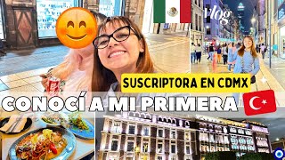 FUI A LA CIUDAD DE MÉXICO🇲🇽A CONOCER A MI PRIMERA SUSCRIPTORA🥰#mexicanaenturquia#turquia#mexicana