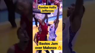 Rondae Hollis Jefferson bastos jam over malonzo 🔥 #youtubeshorts #shorts #pba #tnt #rhj #ginvstnt