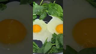 Quick Breakfast 🍳 🥬 Easy Breakfast Recipe with 2 Eggs 💚