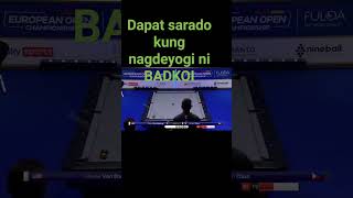 Lupit ng control at pocketing mo BADKOI. #filipinobilliardchannel #snooker #jaybeesucal