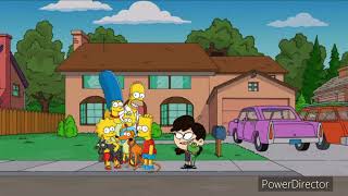 Adelaide Chang & Foggy meets The Simpsons Family