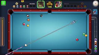 An 8 ball pool miracle