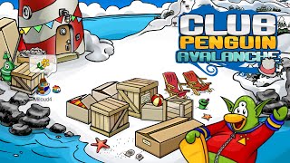 Club Penguin Avalanche - Construction of the September party + New stage