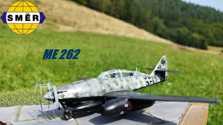 SMĚR Messerschmitt Me 262 1:72 VIDEO BUILD