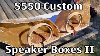 How to Build Custom Speaker Boxes for the S550 Mustangs - Part 2