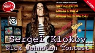 Sergei Klokov - Nick Johnston Guitar Solo Contest