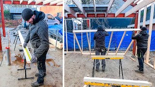 SCHUUR FRAME MAKEN! | VERBOUW VLOG #26