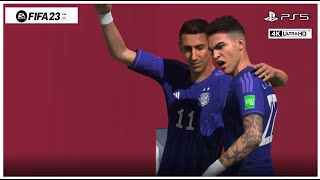 FIFA 23 - Poland vs Argentina - Fifa World Cup Qatar 2022 - Argentina Scores PS5™ #shorts