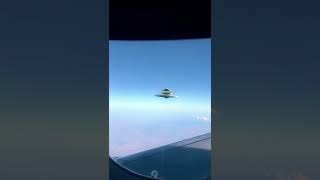 ufo sighting from passenger aircraft #ShortsmasChallenge