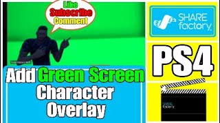 Sharefactory Green Screen Character Overlay (No USB)