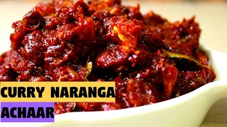 CURRY NARANGA ACHAR |LEMON PICKLE | Ep:11